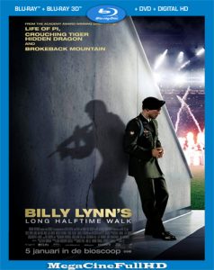 Billy Lynn: Honor Y Sentimiento (2016) Full HD 1080P Latino - 2016