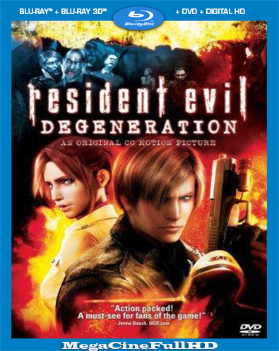 Resident Evil: Degeneración Full 1080P Latino